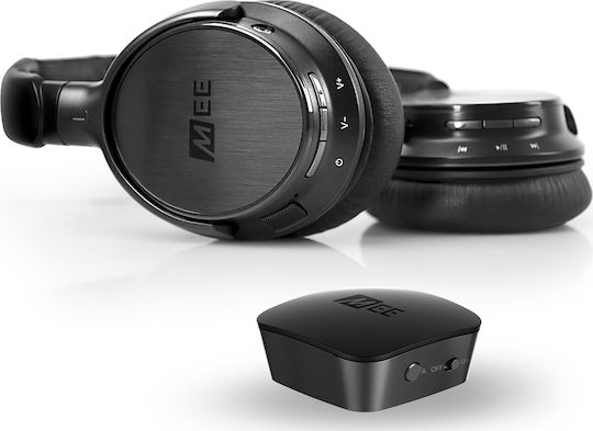 Mee Audio Connect Bluetooth Headphone System for TV Ασύρματα Bluetooth Over Ear Ακουστικά Μαύρα