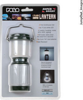 Polo Lanternă Lumini LED cu Baterie pentru Camping