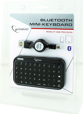 Gembird KB-BTF2-B Kabellos Bluetooth Nur Tastatur Englisch US