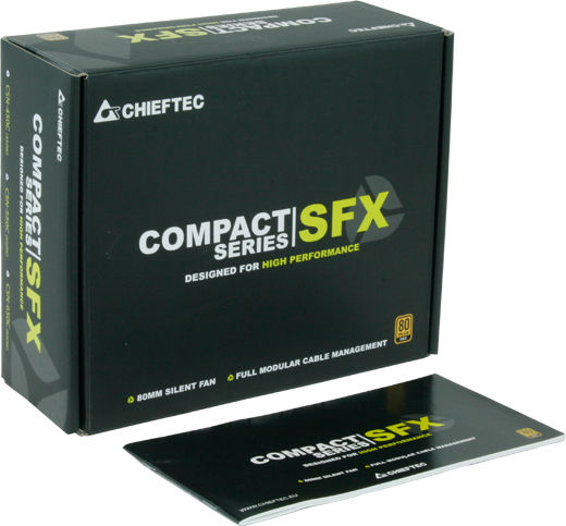 Chieftec Compact SFX 650W Μαύρο Τροφοδοτικό Υπολογιστή Full Modular 80 Plus Gold