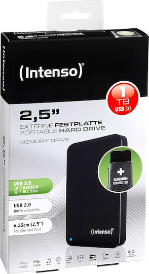 Intenso Memory Drive USB 3.0 Εξωτερικός HDD 1TB 2.5" Μαύρο