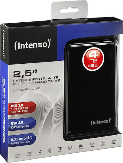 Intenso Memory Case USB 3.0 Externe HDD 4TB 2.5" Schwarz