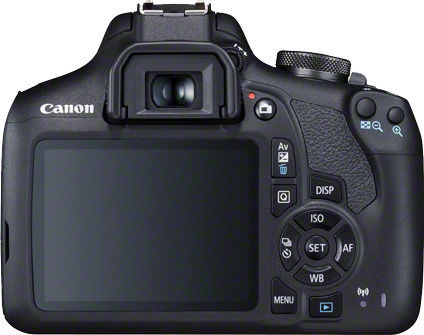 Canon DSLR Camera EOS 2000D Crop Frame Black
