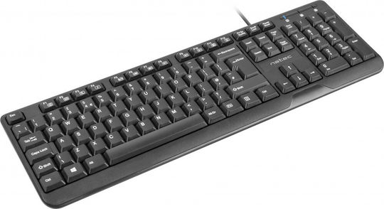 Natec Trout Slim Nur Tastatur Englisch US