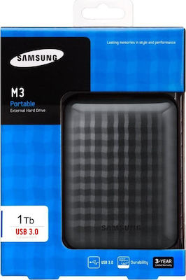 Samsung M3 Portable USB-A 3.0 Εξωτερικός HDD 500GB 2.5"