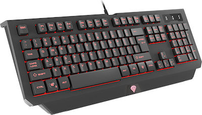Genesis Cobalt 300 Gaming Combo Gaming-Set Tastatur Volle Größe mit RGB-Beleuchtung & Maus (Englisch US) Schwarz