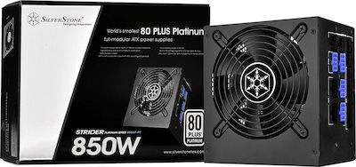 Silverstone Strider Platinum 850W 850W Μαύρο Τροφοδοτικό Υπολογιστή Full Modular 80 Plus Platinum