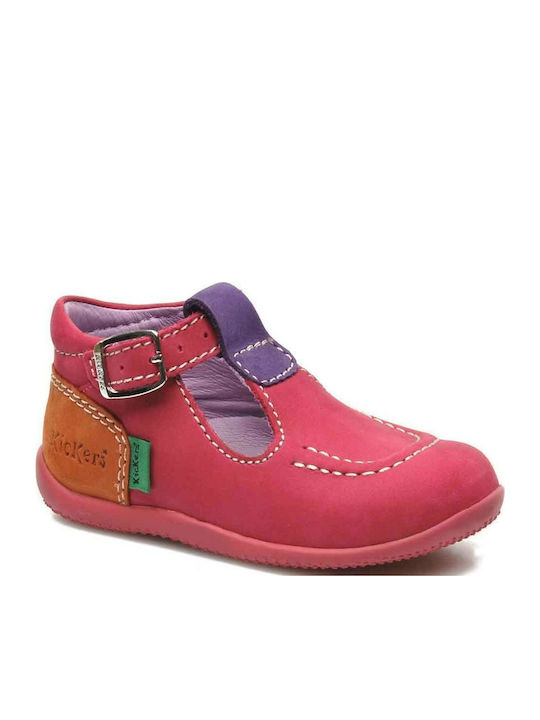 Kickers Sandale Copii Bonbek Fuchsia