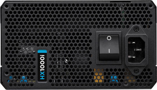 Corsair HXi Series HX1000i 1000W Черен Компютърно захранване Пълен модул 80 Plus Platinum