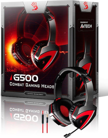 A4Tech Bloody G500 Over Ear Gaming Headset με σύνδεση 3.5mm
