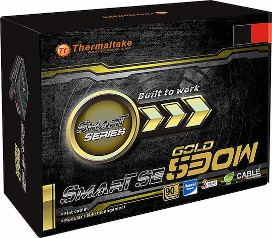 Thermaltake Smart SE 530W Μαύρο Τροφοδοτικό Υπολογιστή Semi Modular