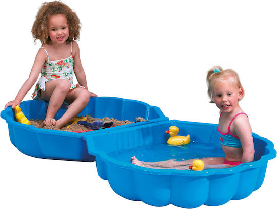 Paradiso Toys Sandbox Shell 87x77.7x18cm. Blue