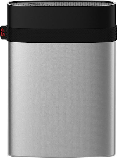 Silicon Power Armor A85 USB 3.1 External 2.5" HDD 1TB Silver