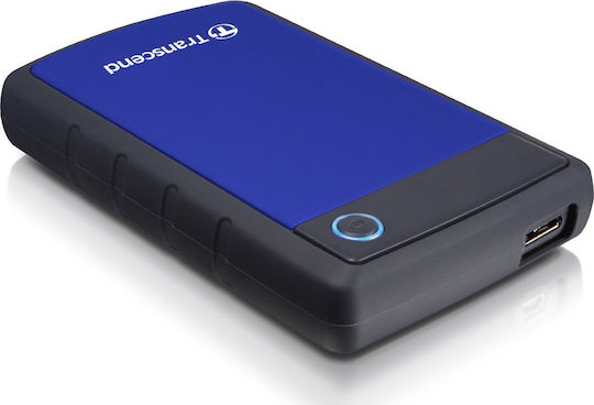 Transcend StoreJet 25H3 USB 3.0 Външен HDD 2000ГБ 2.5" Син