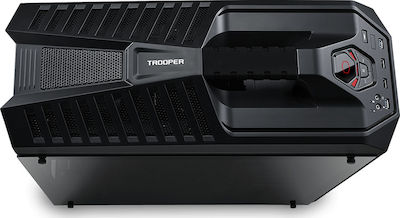 CoolerMaster Trooper SE Gaming Voller Turm Computergehäuse Schwarz