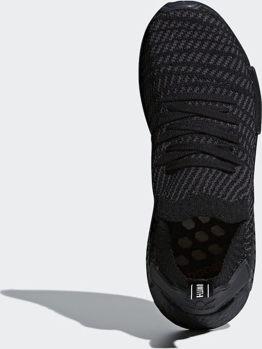 NMD_R1 STLT Primeknit Ανδρικά Sneakers Μαύρα