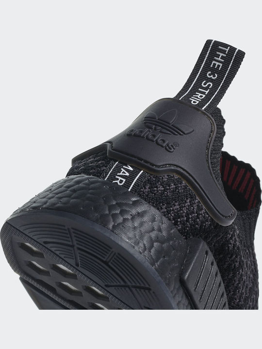 NMD_R1 STLT Primeknit Ανδρικά Sneakers Μαύρα