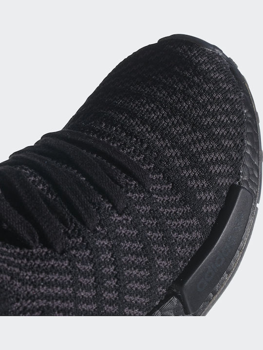 NMD_R1 STLT Primeknit Ανδρικά Sneakers Μαύρα