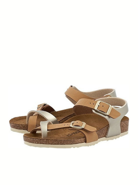 Birkenstock Kids' Sandals Taormina Anatomic Brown