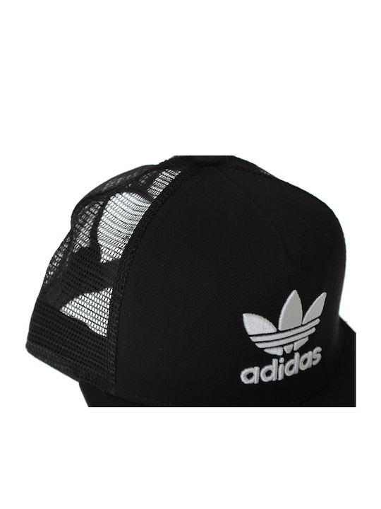 Trefoil Men's Snapback Trucker Cap Black