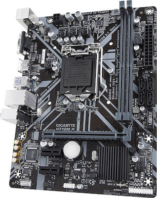 Gigabyte H310M H (rev. 1.0) Placă de bază Micro ATX cu Intel 1151 rev 2 - 1151 revizia 2 Socket