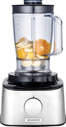 Kenwood Multipro Compact Multifunctional Food Processor 800W with Pot 2.1lt and Jug Blender Silver