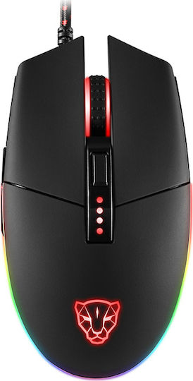 Motospeed V50 RGB Gaming Ποντίκι 3500 DPI Μαύρο