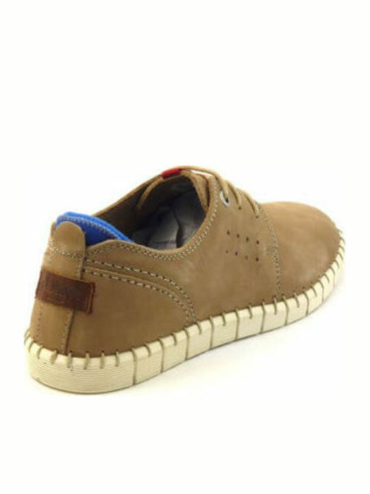 S.Oliver Leder Herren Freizeitschuhe Beige