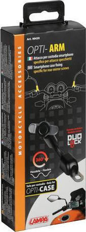 Lampa Opti Arm Mount Phone Motorcycle for Steering Wheel