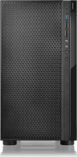 Thermaltake Versa H18 Gaming Midi Tower Computer Case with Side Window Black