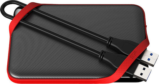 Silicon Power Armor A62 USB 3.1 Εξωτερικός HDD 4TB 2.5" Μαύρο