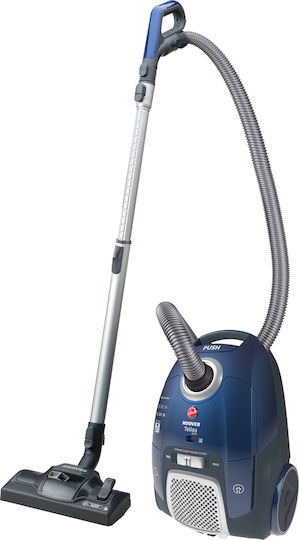 Hoover Telios TX50PET 011 Ηλεκτρική Σκούπα 550W με Σακούλα 3.5lt Μπλε