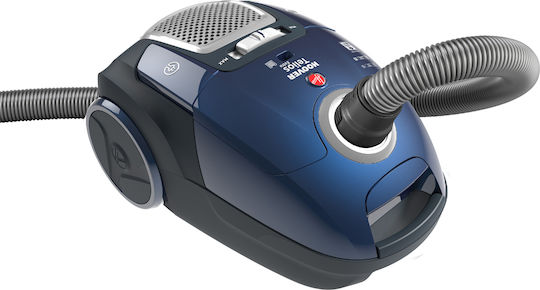 Hoover Telios TX50PET 011 Ηλεκτρική Σκούπα 550W με Σακούλα 3.5lt Μπλε