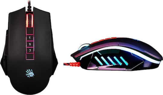 A4Tech Bloody P85 RGB Геймърска Мишка 5000 DPI Многоцветен