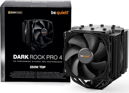 Be Quiet Dark Rock Pro 4 Ψύκτρα Επεξεργαστή Διπλού Ανεμιστήρα για Socket AM4/AM5/115x