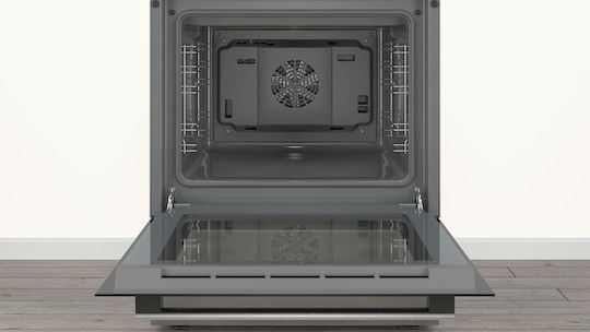 Pitsos Κουζίνα 66lt με Κεραμικές Εστίες Π60εκ. Inox