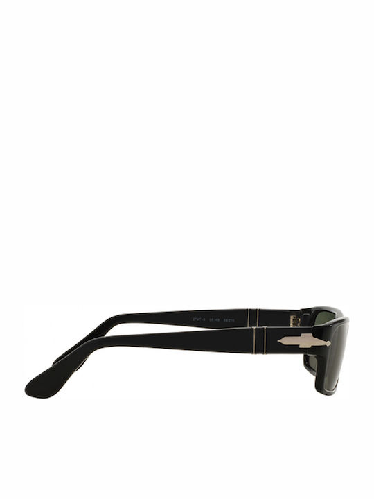 Persol PO2747/S 95/48 Ανδρικά Γυαλιά Ηλίου με Μαύρο Κοκκάλινο Σκελετό και Μαύρο Polarized Φακό PO2747S 95/48