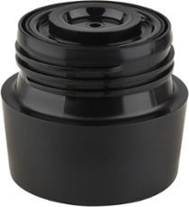 Tefal Travel Mug Glass Thermos Stainless Steel 360ml Blue with Mouthpiece