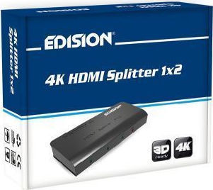 Edision 4K 1x2 Splitter HDMI 07-07-0101