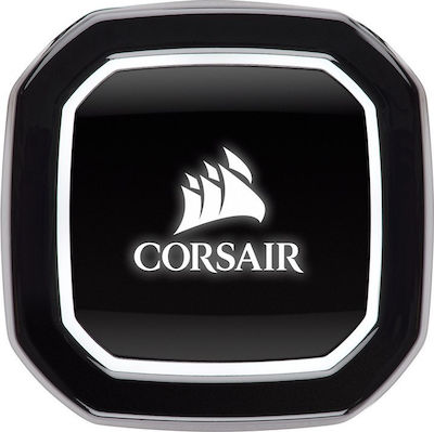 Corsair Hydro Series H100x Υδρόψυξη Επεξεργαστή Διπλού Ανεμιστήρα 120mm για Socket AM4/1200/115x