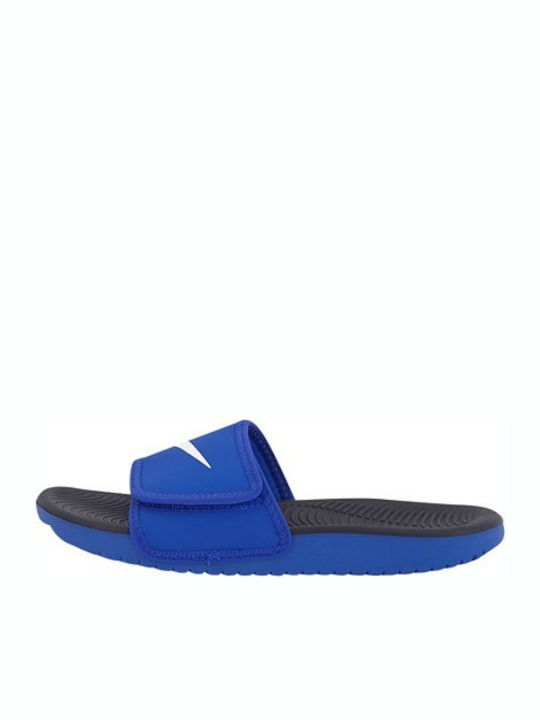 Nike Kids Slide Blue Kawa Adjust