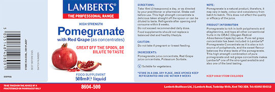 Lamberts Pomegranate with Red Grape 500ml