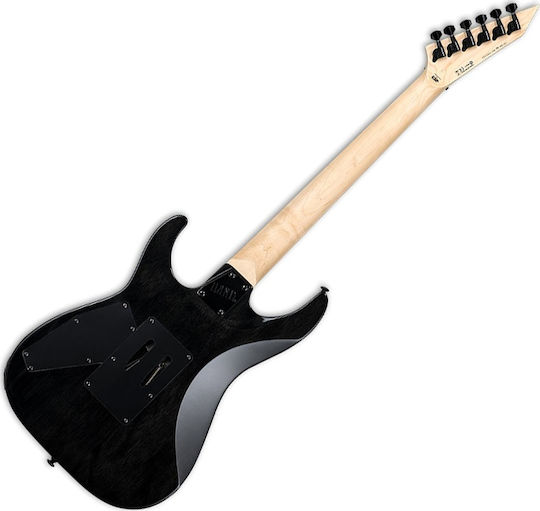 ESP LTD M-200FM See Thru Black Ηλεκτρική Κιθάρα ST Style με HH Διάταξη Μαγνητών Μαύρη με Θήκη