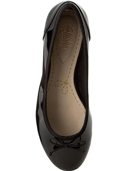 Patent Leather Ballerinas Couture Bloom Black