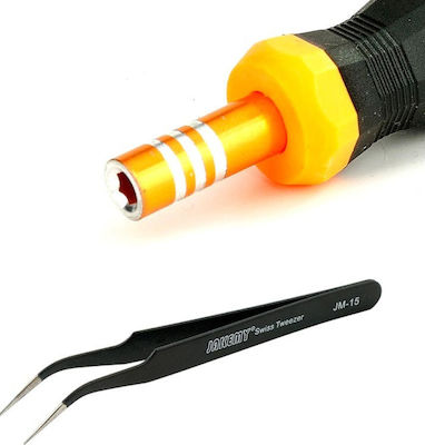 Jakemy Screwdriver with 23 Magnetic Interchangeable Tips