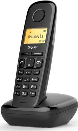 Gigaset A170 Cordless Phone with Greek Menu Black