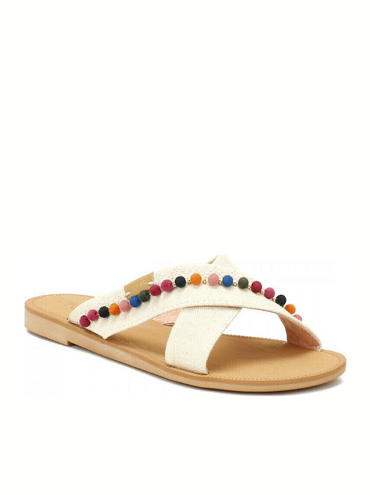 Kids' Sandals Hemp Beige