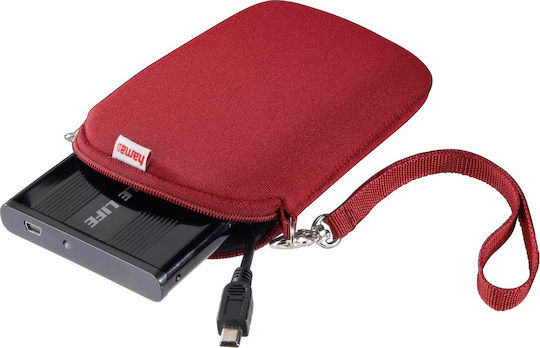 HAMA HDD 2.5" Abdeckung Neopren Schwarz (00095505)