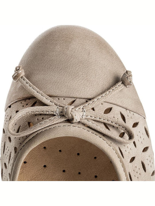 Leder Anatomisch Damen Slip-Ons Gray