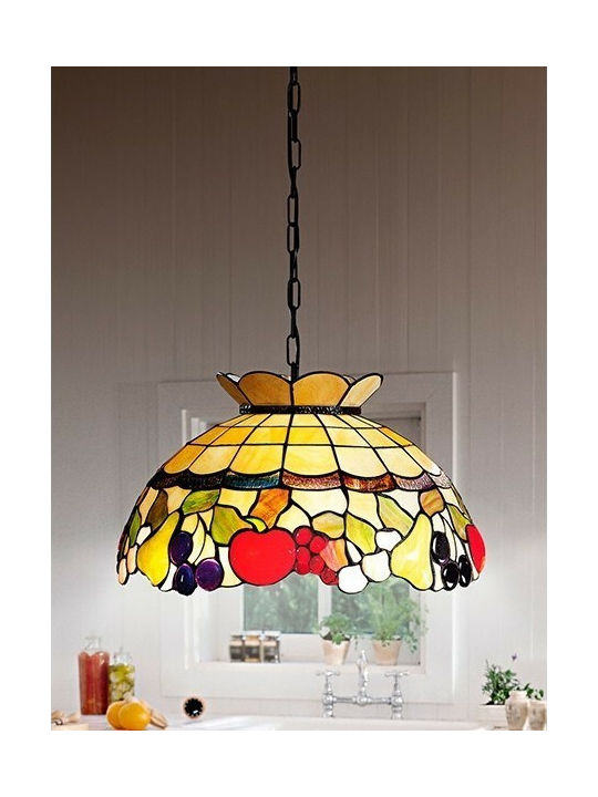 Perenz Pendant Light Single-Light Bell Multicolour T923S